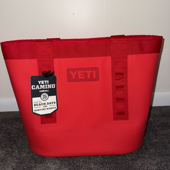 NWT Yeti Camino 35 Carryall - Rescue Red - Picture 6 of 9
